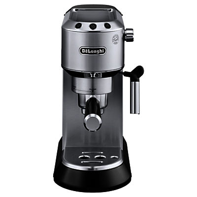 De’Longhi EC680.M Dedica Pump Espresso Coffee Machine, Stainless Steel De’Longhi EC680.M Dedica Pump Espresso Coffee Machine, Stainless Steel